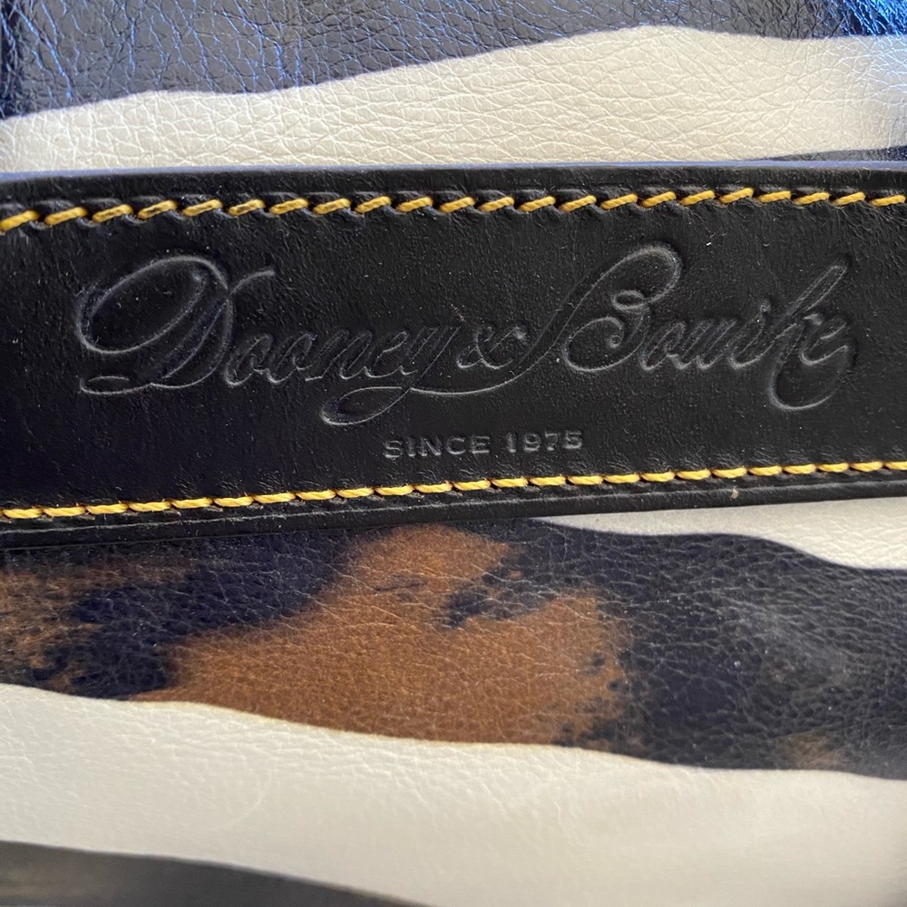 Dooney & Bourke Zebra Print Purse